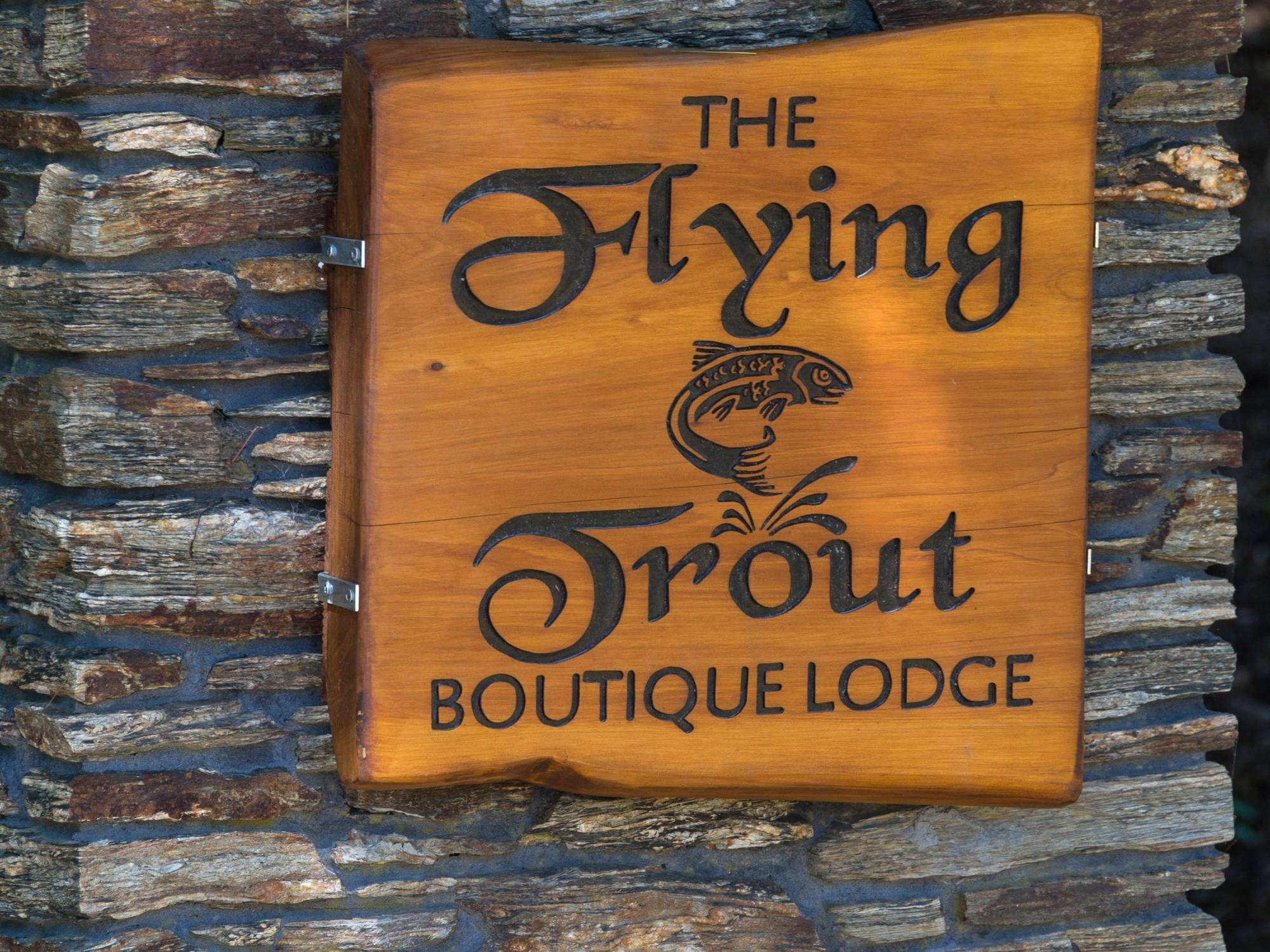 The Flying Trout Boutique Lodge Tauposee Exterior foto